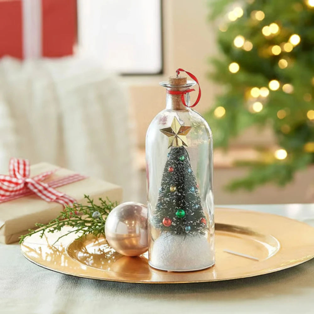 Recordable Christmas Tree Message Bottle