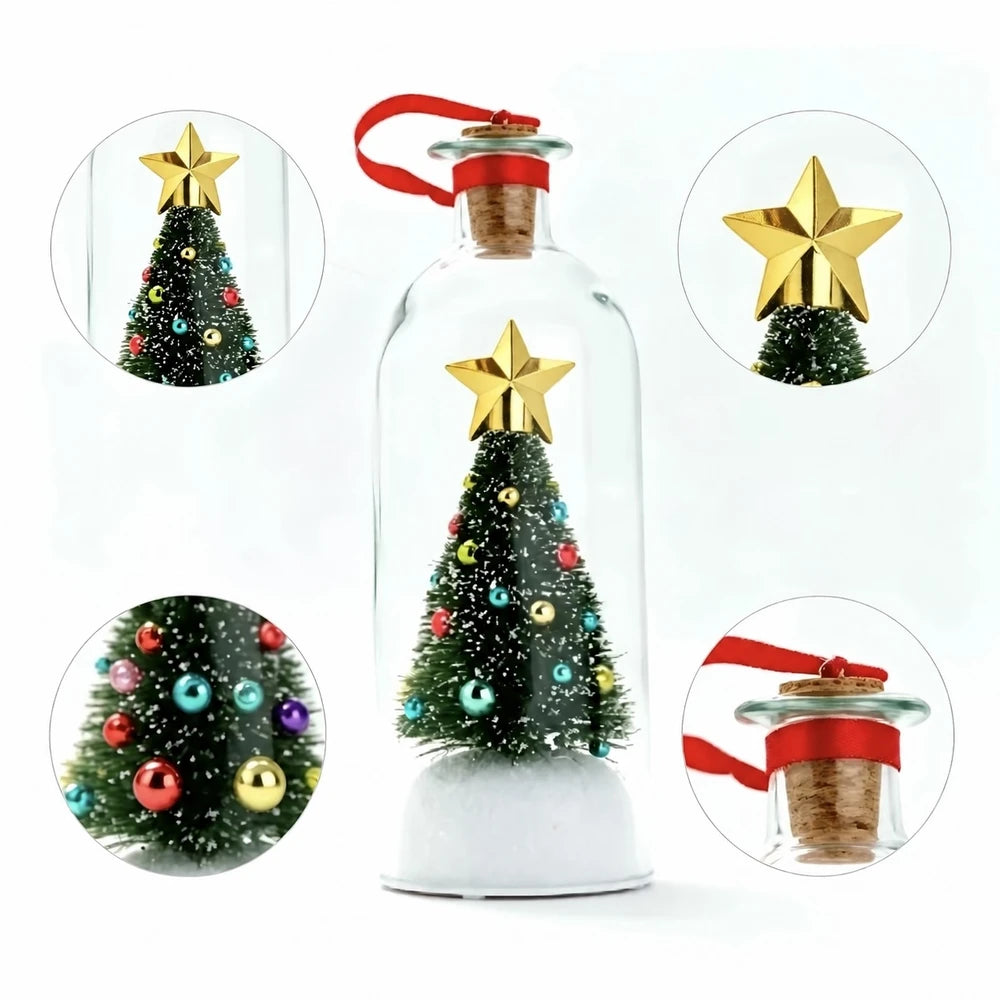 Recordable Christmas Tree Message Bottle